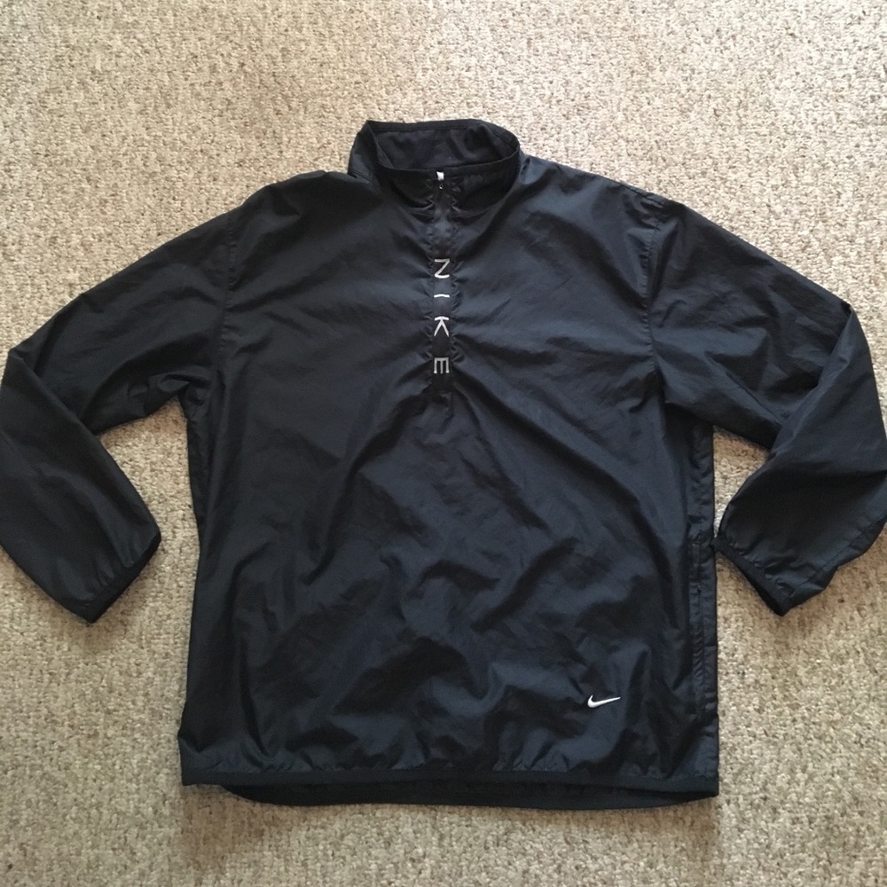 Vintage Nike Black Windbreaker